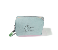 Cargar imagen en el visor de la galería, Monederito Lino con detalle pompón. Personalizable. Disponible en 4 colores