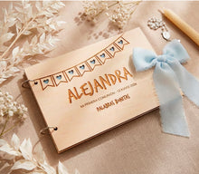 Load image into Gallery viewer, Libro Firmas Comunión Banderín. Personalizable