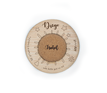 Cargar imagen en el visor de la galería, Troquel madera + Espejo Corcho Personalizable