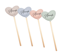 Cargar imagen en el visor de la galería, Lápiz Corazón Personalizable Lino (disponible en 4 colores)