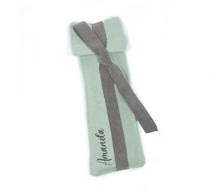 Cargar imagen en el visor de la galería, Mini Estuche Funda Lino Personalizable. Con kit de escritura. Disponible en 4 colores