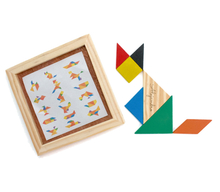 Cargar imagen en el visor de la galería, Juego de Madera Tangram Personalizable