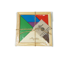 Cargar imagen en el visor de la galería, Juego de Madera Tangram Personalizable