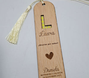 Marcapáginas Comunión Personalizable