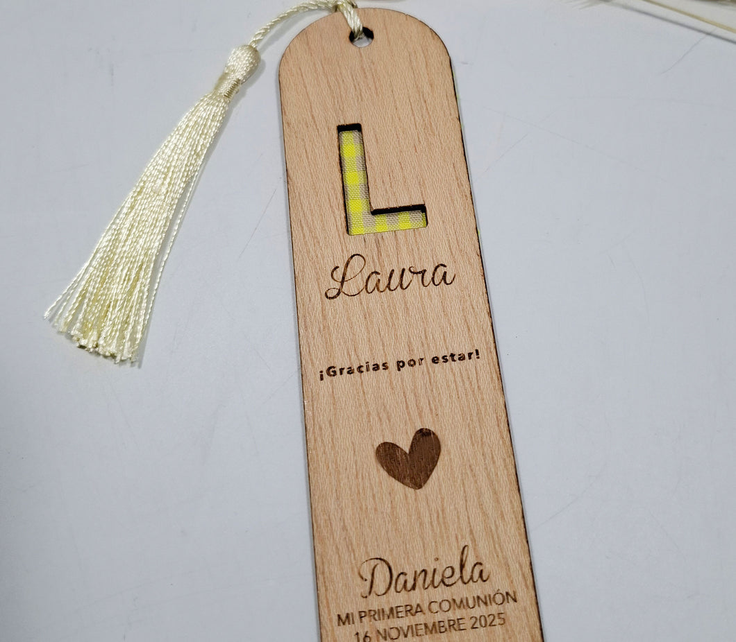 Marcapáginas Comunión Personalizable