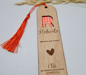 Marcapáginas Comunión Personalizable
