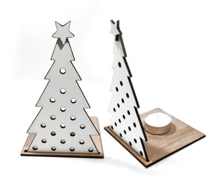 Portavela Estrella, Casita o Árbol