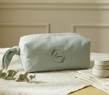 Cargar imagen en el visor de la galería, Bolsa de aseo Lino Personalizable. Disponible en 4 colores
