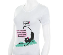 Load image into Gallery viewer, Camiseta Manga Corta - Mujer - Rose En Las Nubes
