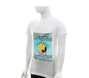 Camiseta Manga Corta - Niña - Rose Surf