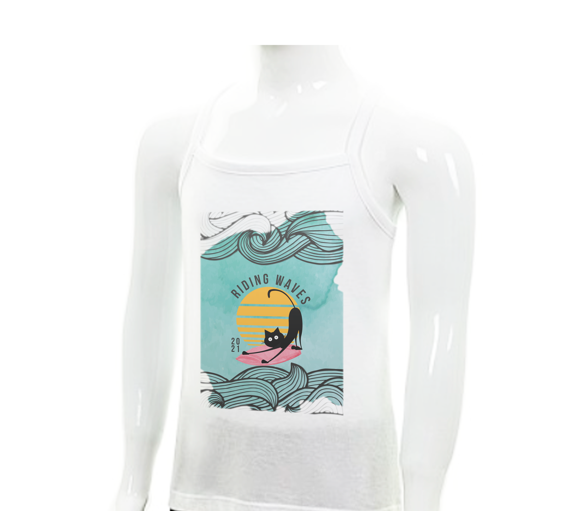 Camiseta Tirantes Nina Rose Surf amandayrose